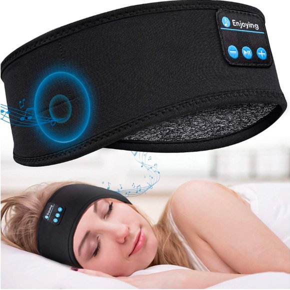 Wireless Bluetooth Sports Headband/Sleep Mask - Picture 7 of 9